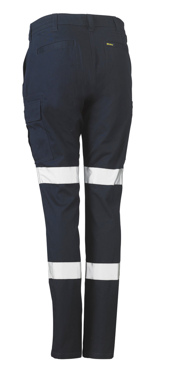 Womens Taped Cotton Cargo Pants