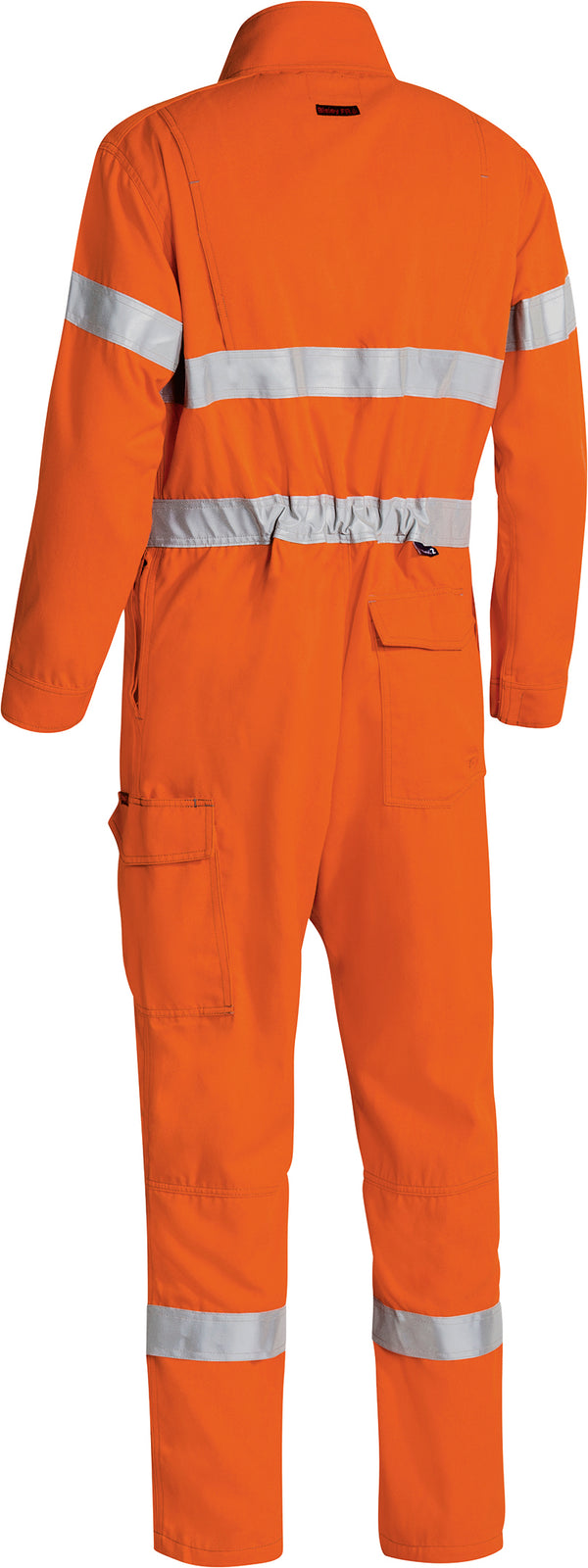 Tencate Tecasafe Plus 700 Taped Hi-Vis Engineered FR Vented Coverall (Stout)