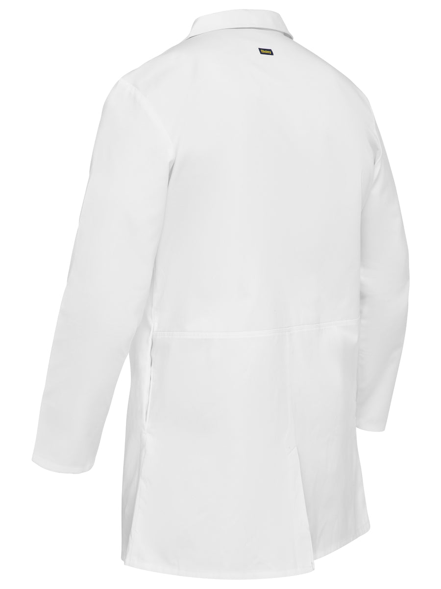 Bisley White Dust Coat Trademates Workwear