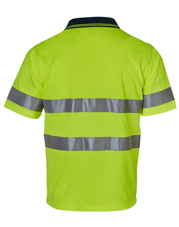 Hi-Vis Short Sleeve Safety Polo 3M Tapes