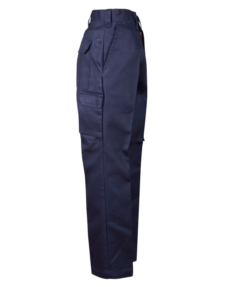 Mens Heavy Cotton Drill Pants (Regular) Trademates Workwear