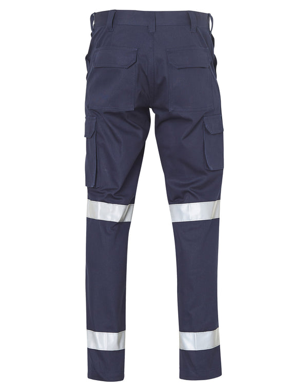 Womens Heavy Cotton Drill Cargo Pants with Biomotion 3M Tapes