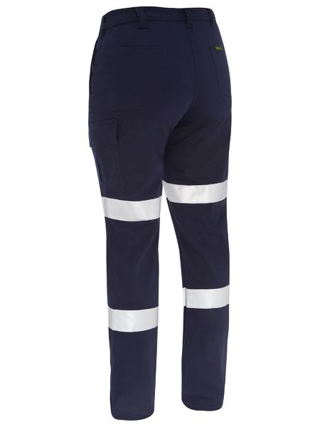Womens Bisley Recycle Taped Biomotion Cargo Work Pant