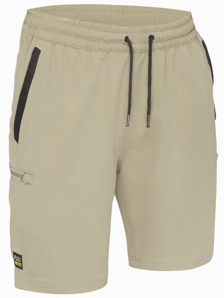 FLX & Move™ 4-Way Stretch Elastic Waist Cargo Short (Regular)