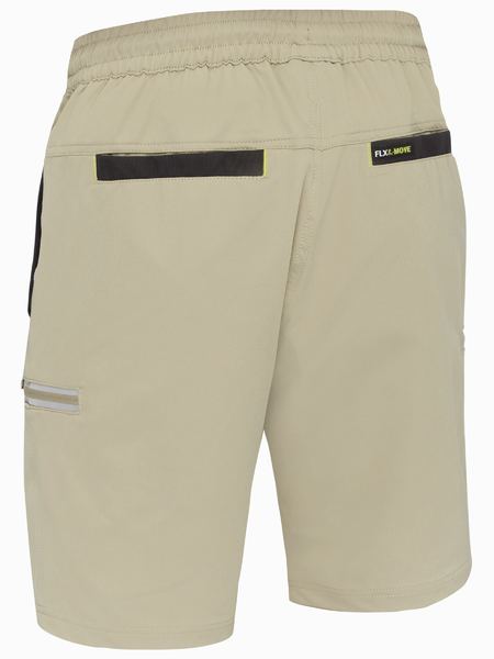 FLX & Move™ 4-Way Stretch Elastic Waist Cargo Short (Regular)