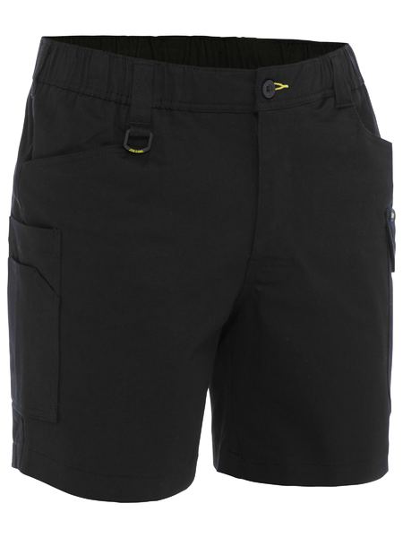 Stretch Cotton Elastic Waist Cargo Short (Regular)