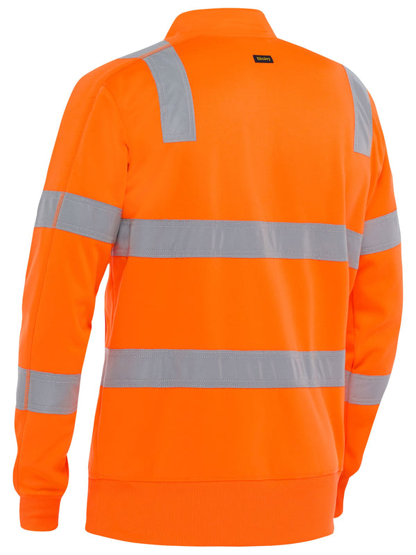 Taped Bisley Hi-Vis 1/4 Zip Pullover