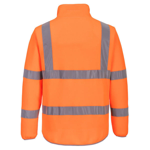 Eco Hi-Vis Polar Fleece Jacket