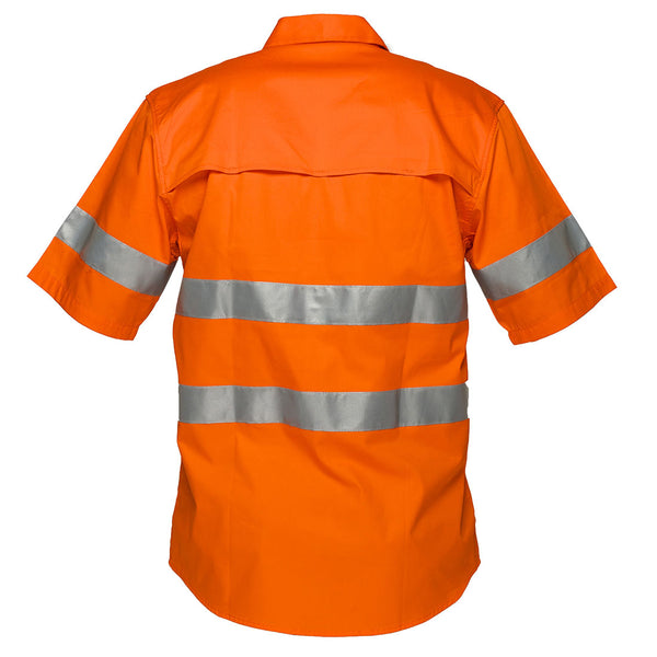 Hi-Vis Lightweight Short Sleeve Shirt with Tape