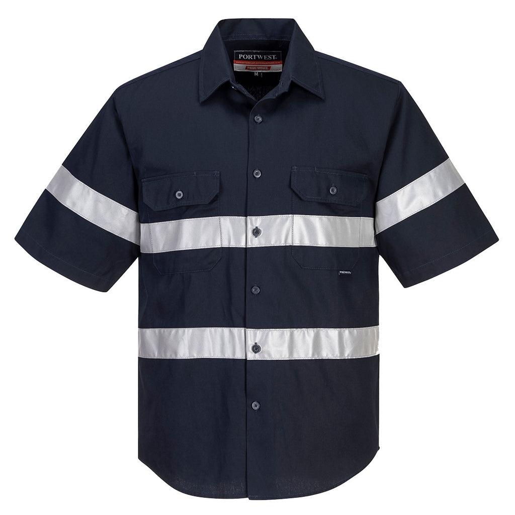 Geelong Short Sleeve Taped Work Shirt