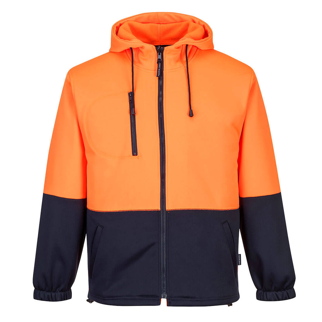 Water Repellent Brush Fleece Hoodie