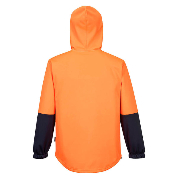 Water Repellent Brush Fleece Hoodie