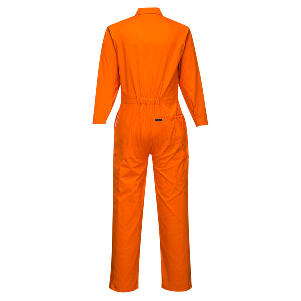 Lightweight Orange Coveralls