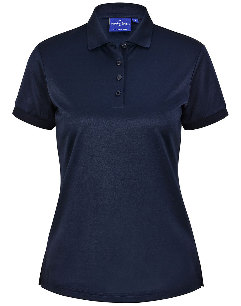 Womens Sustainable Poly/Cotton Corporate Short Sleeve Polo