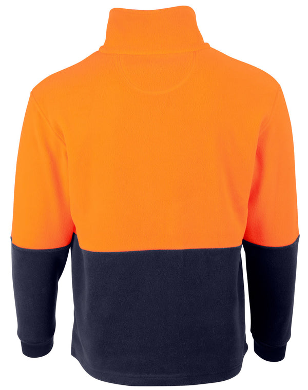 Hi-Vis Two Tone Polar Fleece Zip Jacket