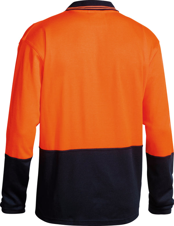 Hi-Vis Long Sleeve Polo Shirt