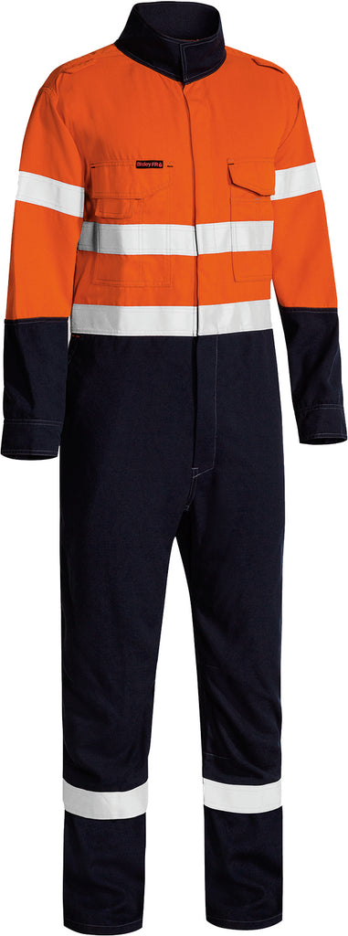 Tencate Tecasafe Plus 580 Taped Hi Vis Lightweight FR Non Vented Engineered Coverall (Regular)