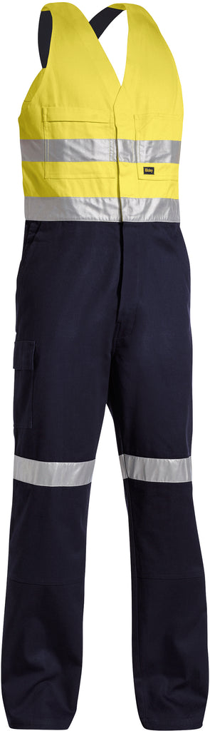 Taped Bisley Hi-Vis Action Back Overall (Stout)