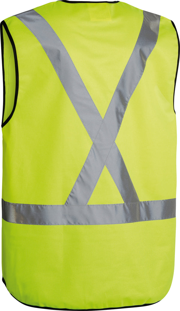 Taped X Back Hi-Vis Vest