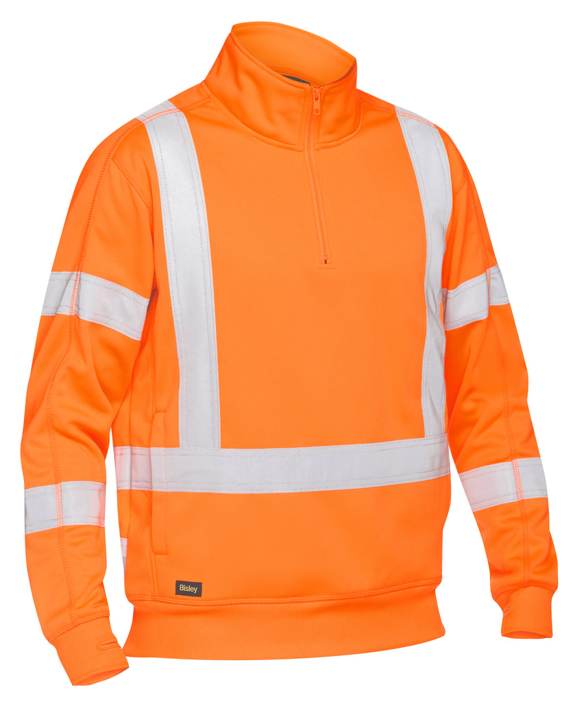 X Taped Hi-Vis 1/4 Zip Pullover