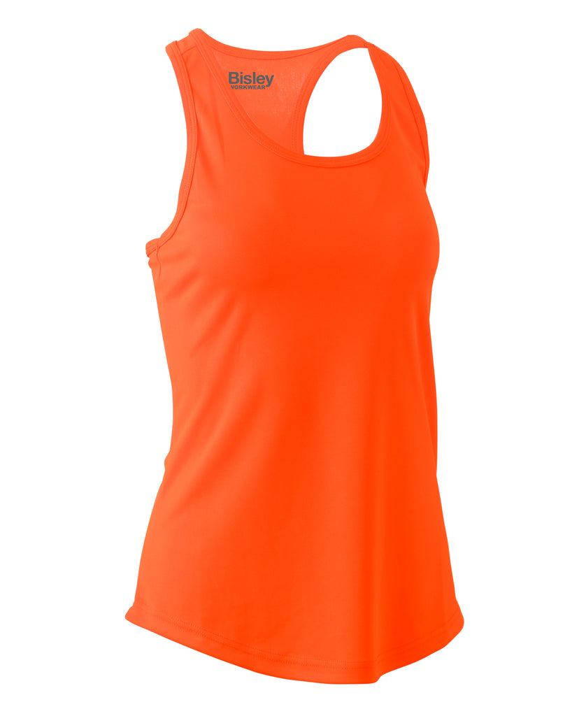 Womens Hi-Vis Racer Back Singlet