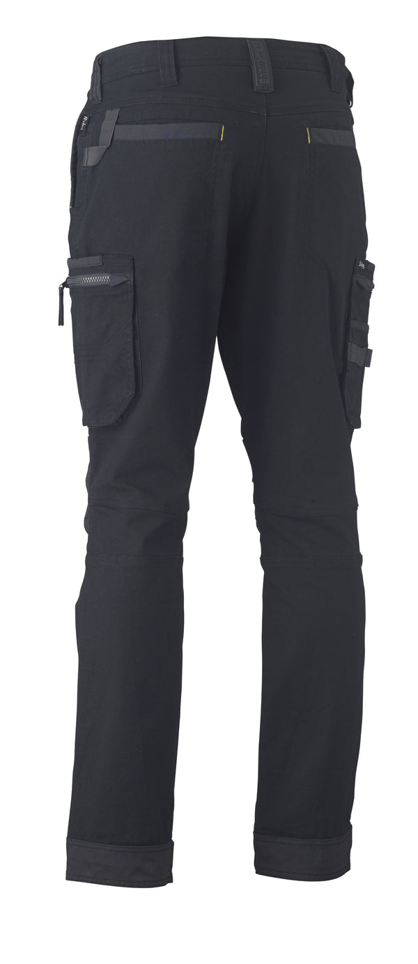 FLX & MOVE Stretch Utility Zip Cargo Pants (Stout)