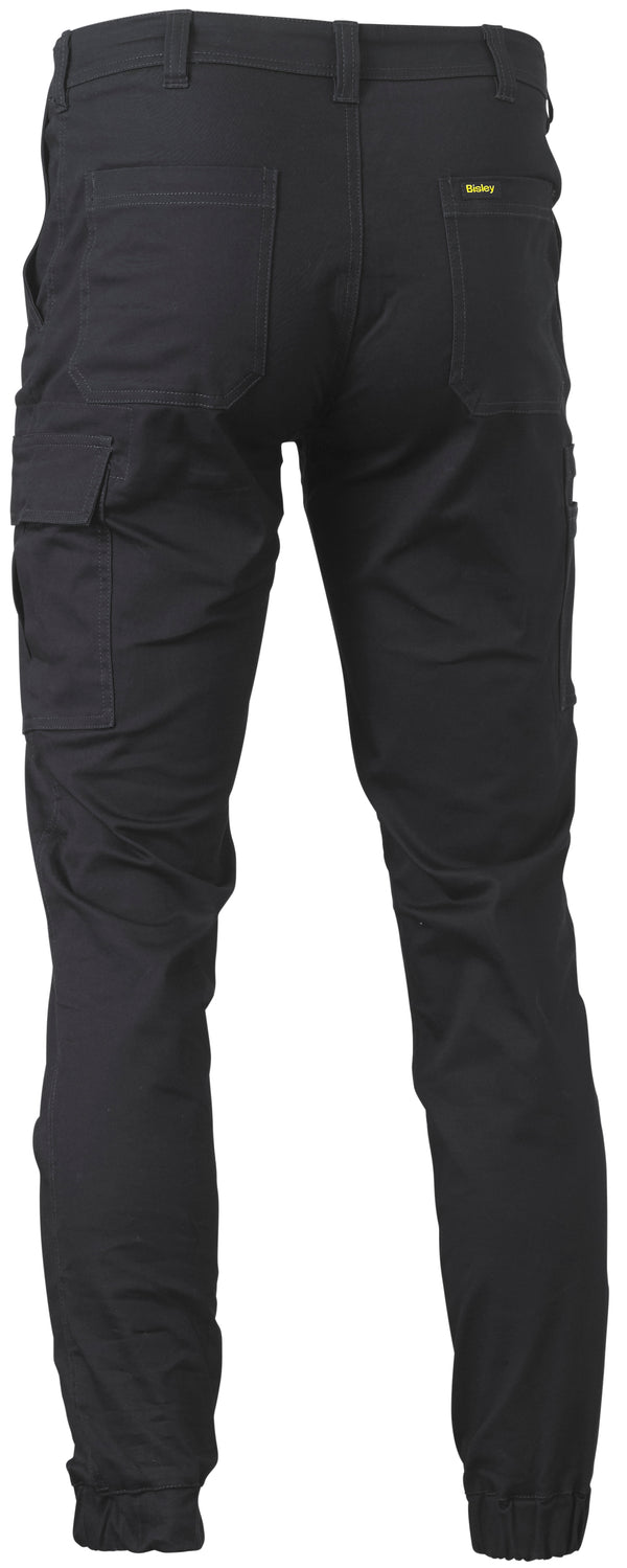 Stretch Cotton Drill Cargo Cuffed Pants (Regular)