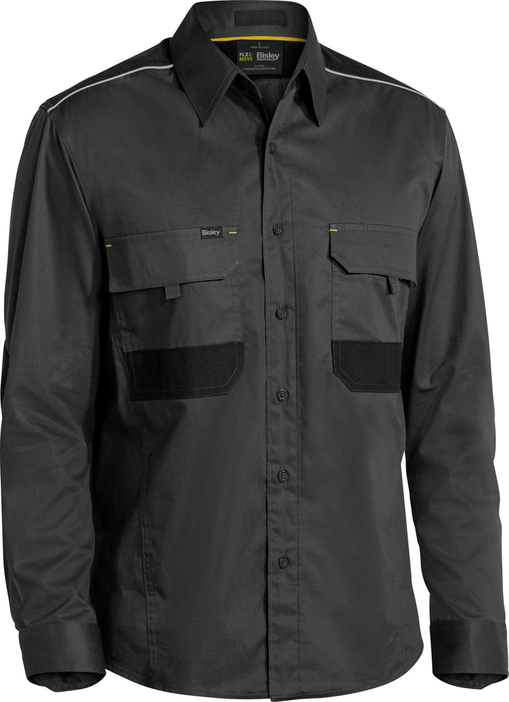 FLX & MOVE Mechanical Stretch Long Sleeve Shirt