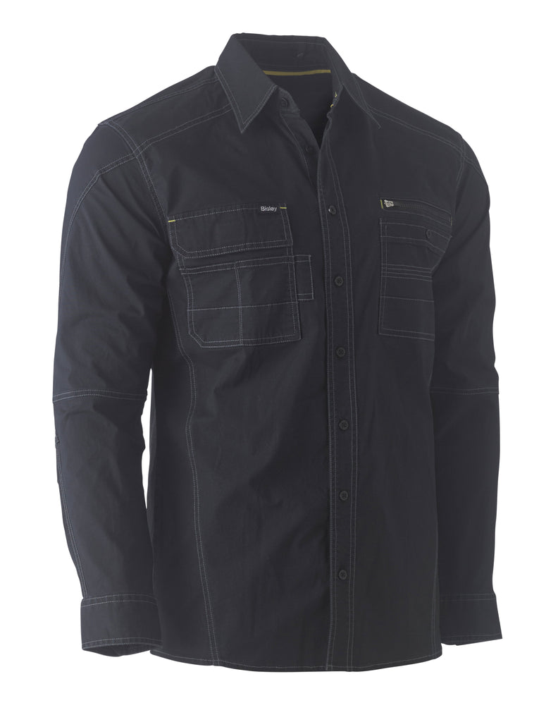 FLX & MOVE Utility Long Sleeve Work Shirt