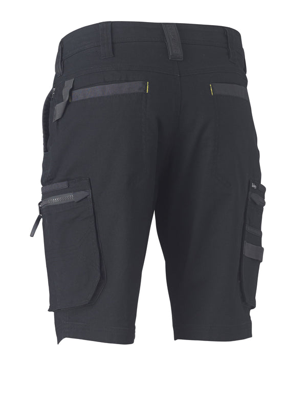 FLX & MOVE Stretch Utility Zip Cargo Short