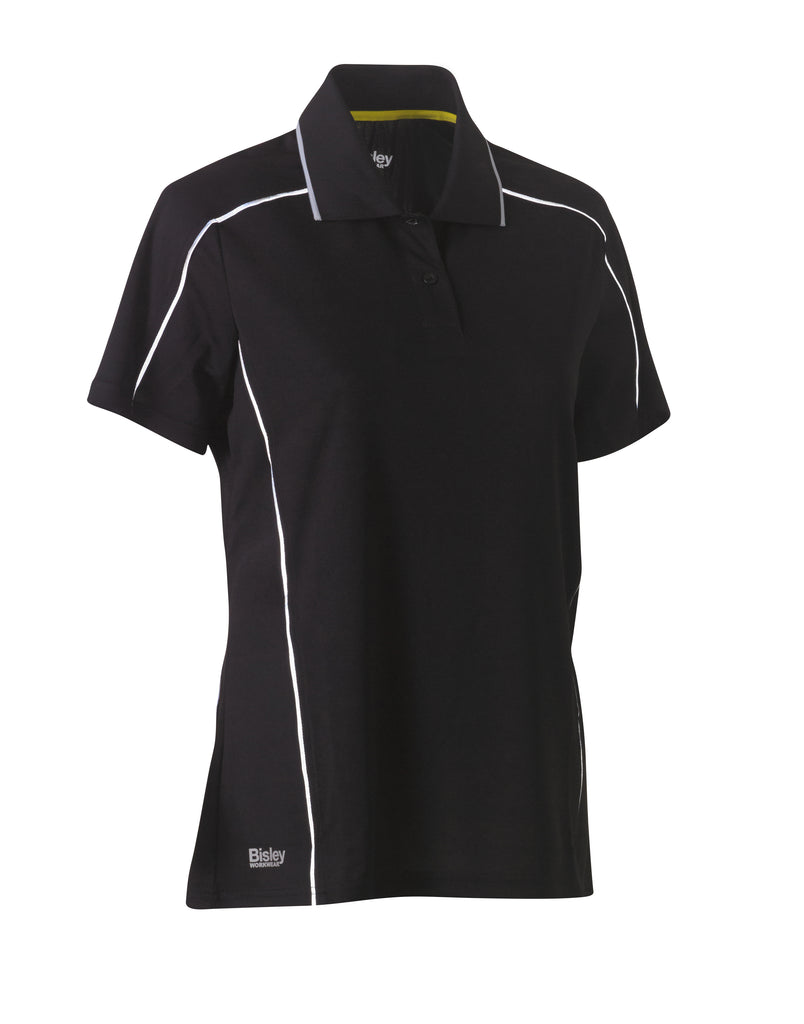 Womens Cool Mesh Polo Shirt