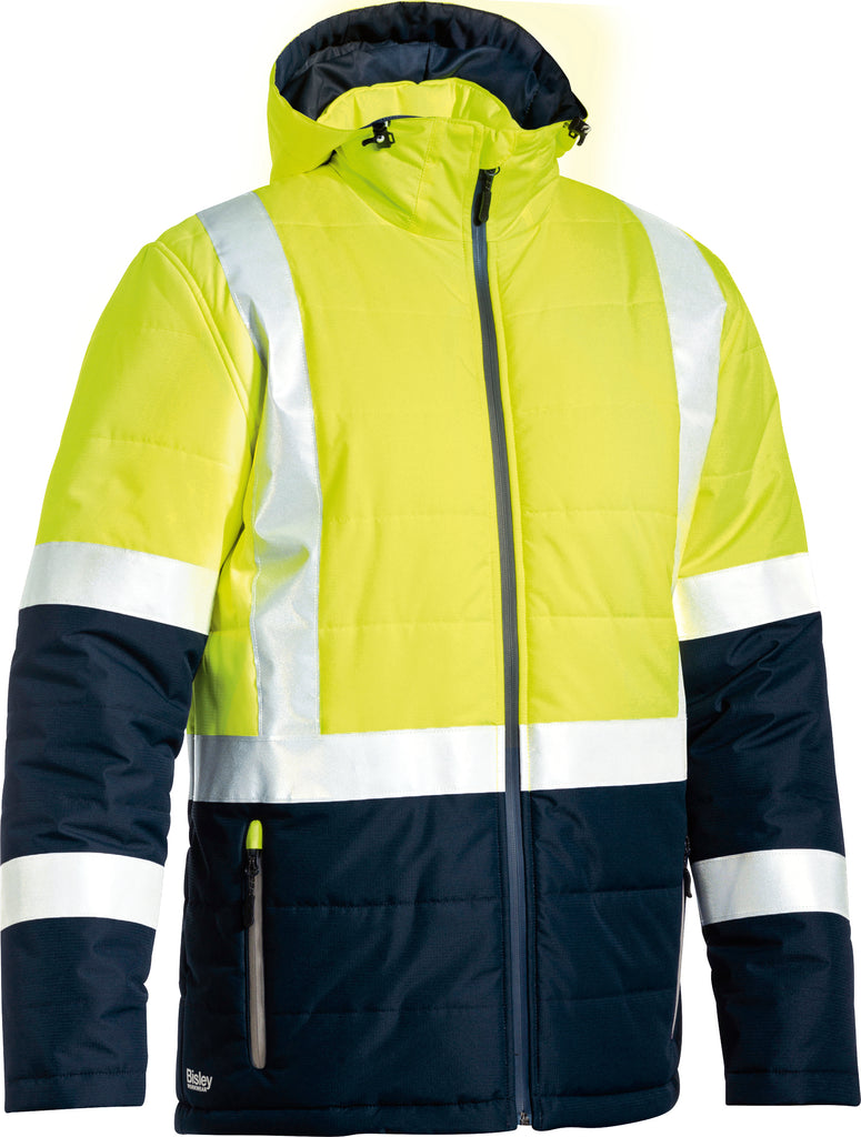 Taped Hi-Vis Puffer Jacket