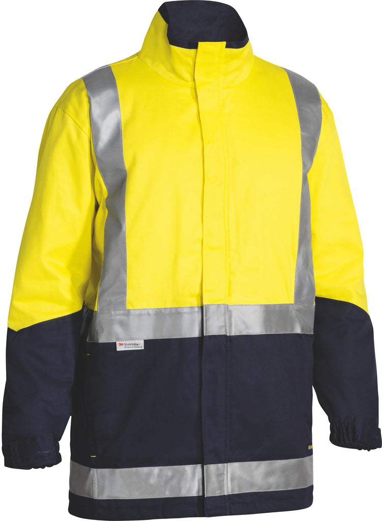Taped Bisley Hi-Vis 3 In 1 Drill Jacket