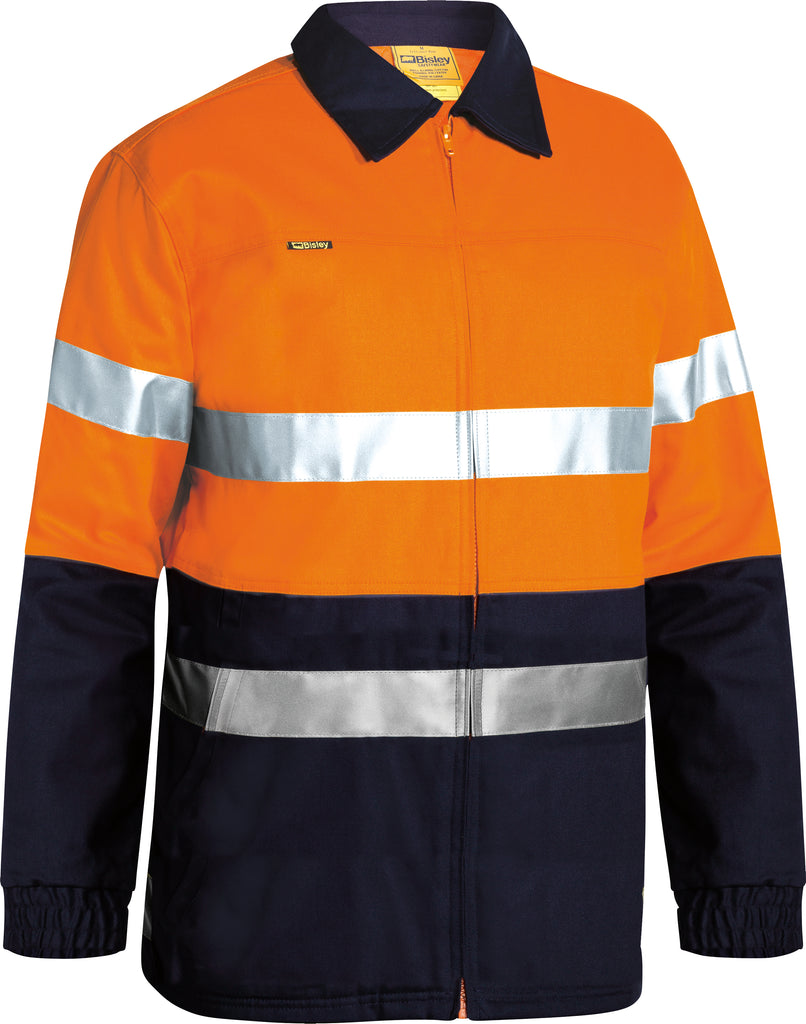 Taped Bisley Hi-Vis Drill Jacket