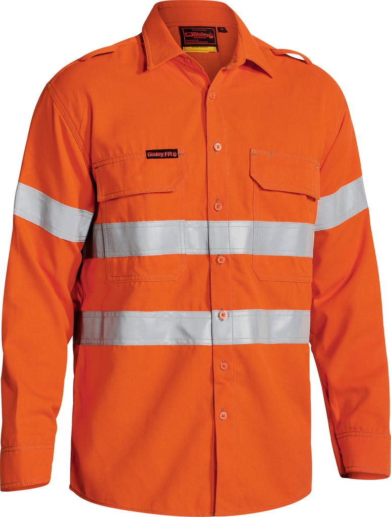 Tencate Tecasafe Plus 700 Taped Hi-Vis FR Vented Shirt