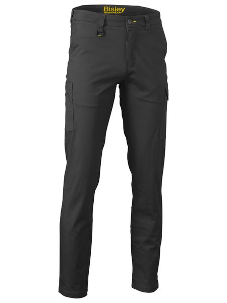 Stretch Cotton Drill Cargo Pants (Stout)