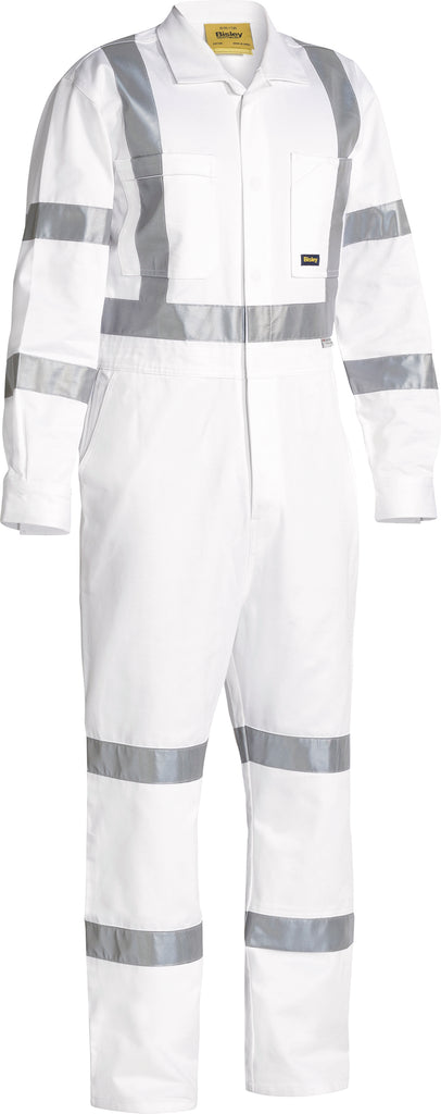 Taped Night Cotton Drill Coverall (Regular)