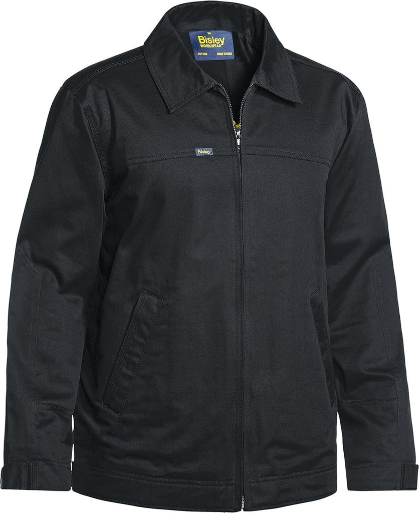 Drill Jacket With Liquid Repellent Finish