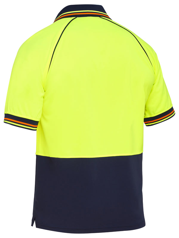 Two Tone Bisley Hi-Vis Short Sleeve Polo