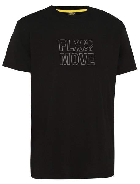 FLX & MOVE Cotton Outline Print Tee