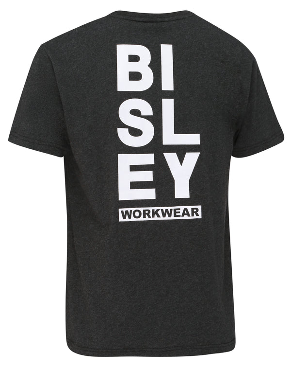 Bisley Cotton Vertical Logo Tee