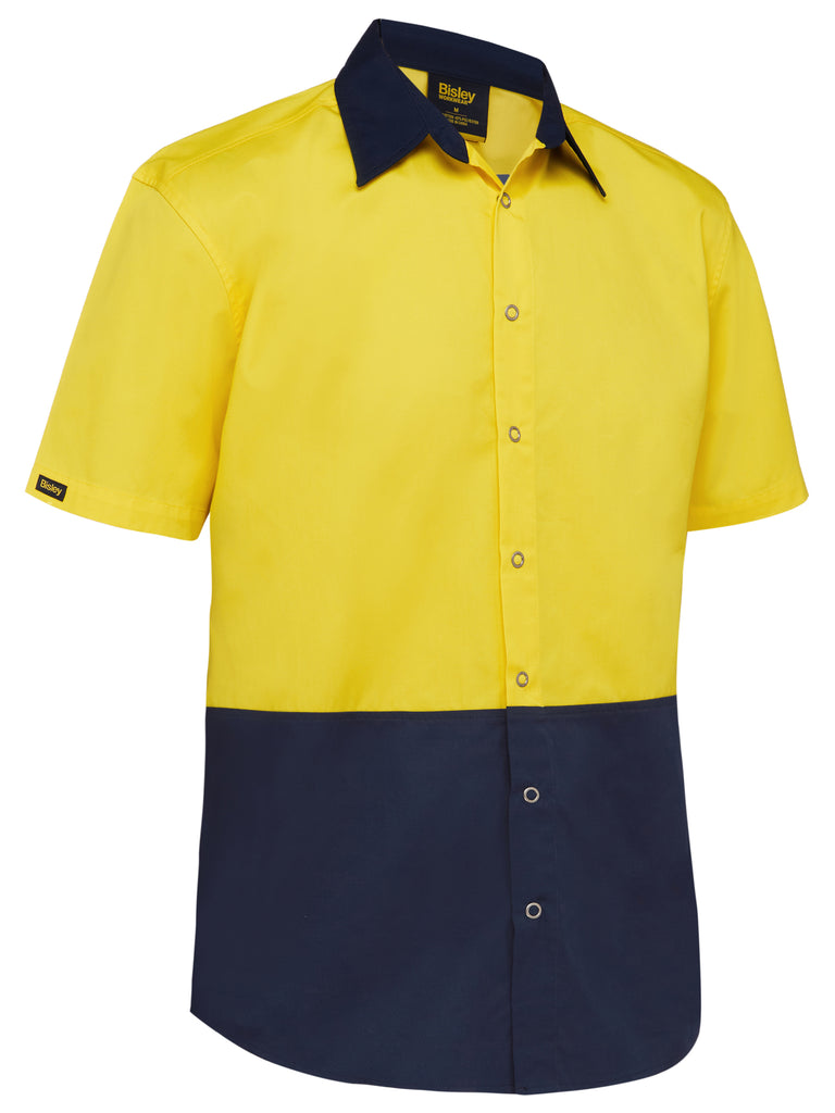 Two Tone Hi-Vis Short Sleeve Shirt