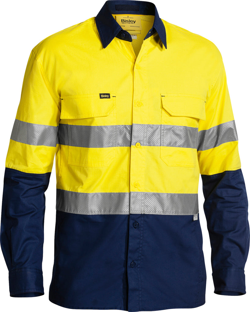 X Airflow Taped Hi-Vis Ripstop Long Sleeve Shirt