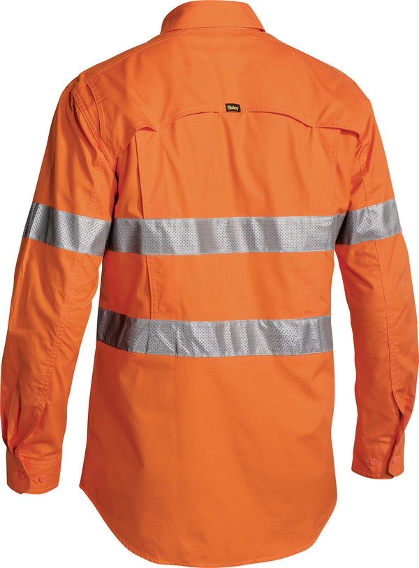 X Airflow Taped Hi-Vis Rail Ripstop Long Sleeve Shirt