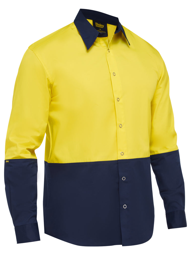 Two Tone Hi-Vis Long Sleeve Shirt