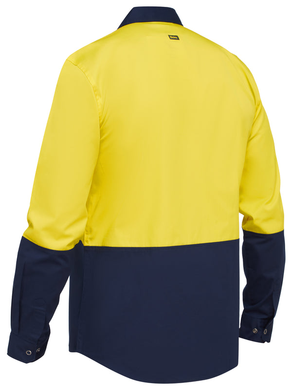 Two Tone Hi-Vis Long Sleeve Shirt