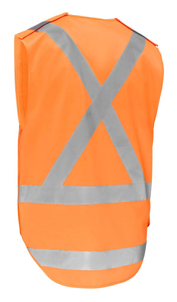 X Taped Hi-Vis Detachable Safety Vest