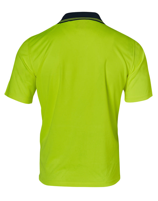 Hi-Vis CoolDry Short Sleeve Safety Polo