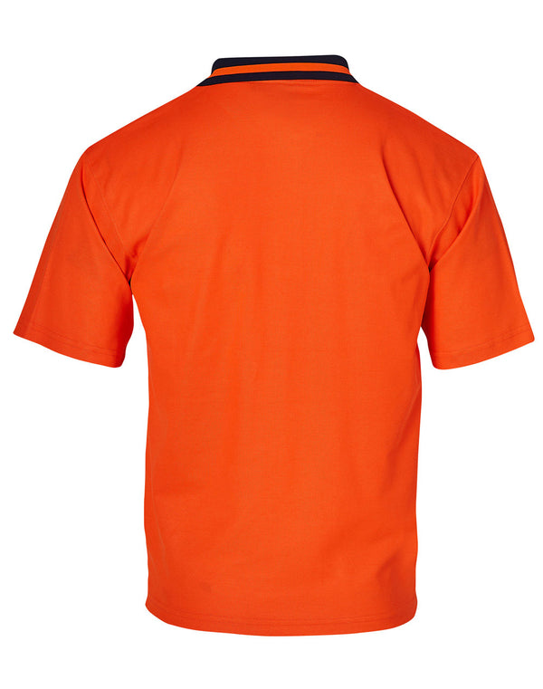 Hi-Vis TrueDry Safety Short Sleeve Polo