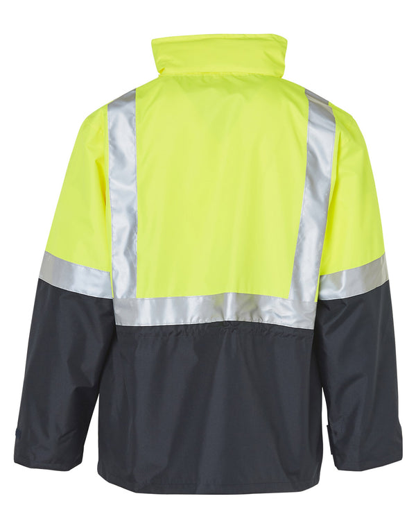 Hi-Vis Safety Jacket with Mesh Lining & 3M Tapes